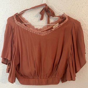 Crop top blouse